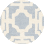 Blue / Ivory