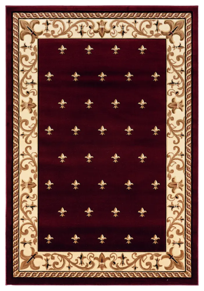 United Weavers Bristol Wington Burgundy Area Rug 7'10