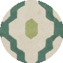 Ivory / Teal