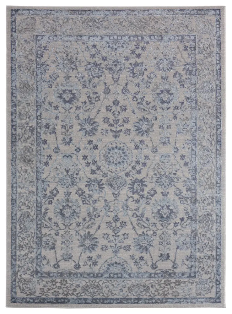 Cascades Shasta Blue Classic Oversize Rug 12'6