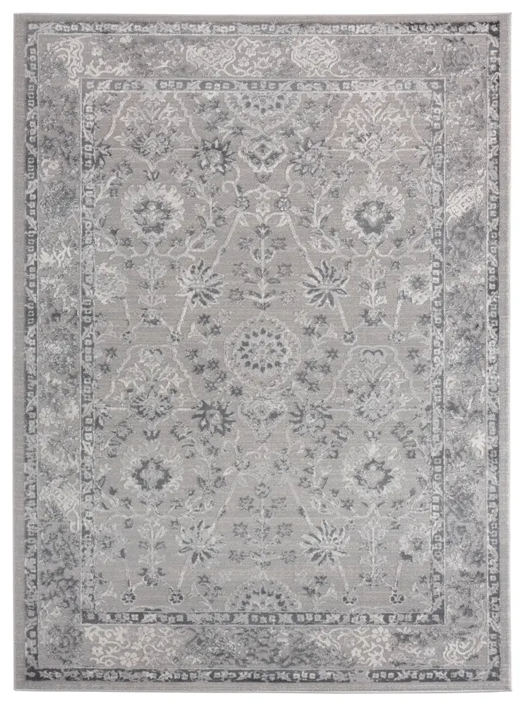 Cascades Shasta Grey Classic Area Rug 5'3