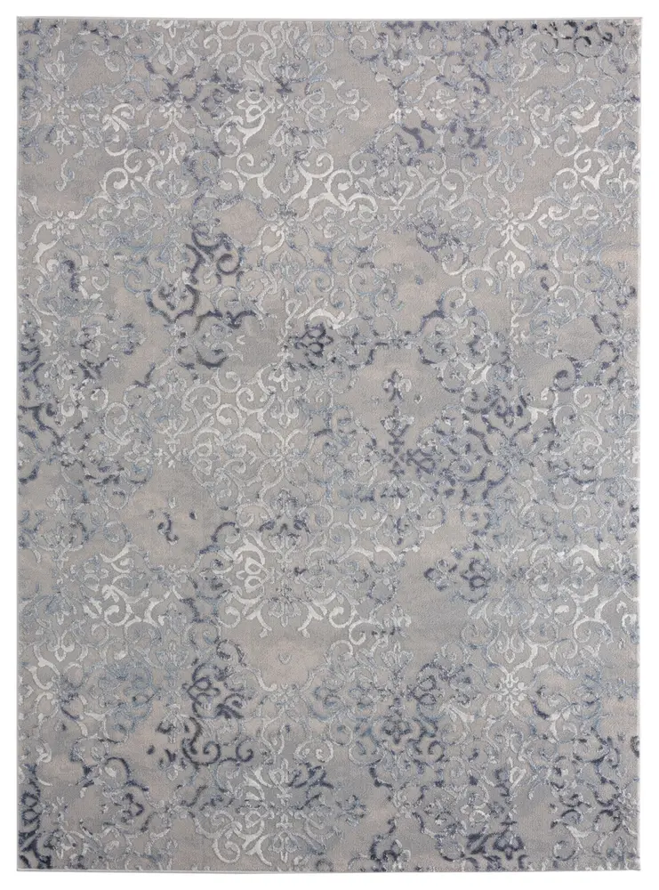 Cascades Marblemount Blue Classic Oversize Rug 9'10