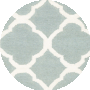 Blue / Ivory