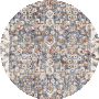 Ivory / Blue