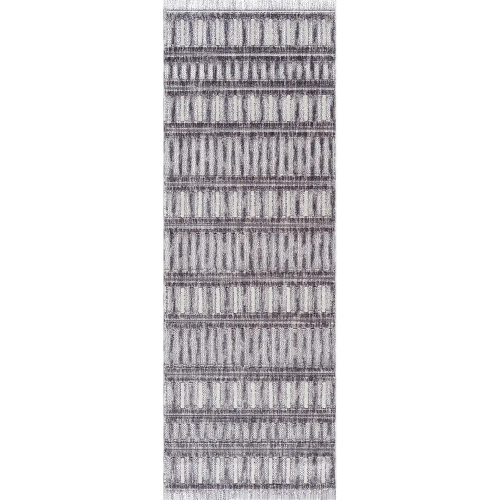 United Weavers Chelsea Yeager Smoke  Runner Rug 2'7