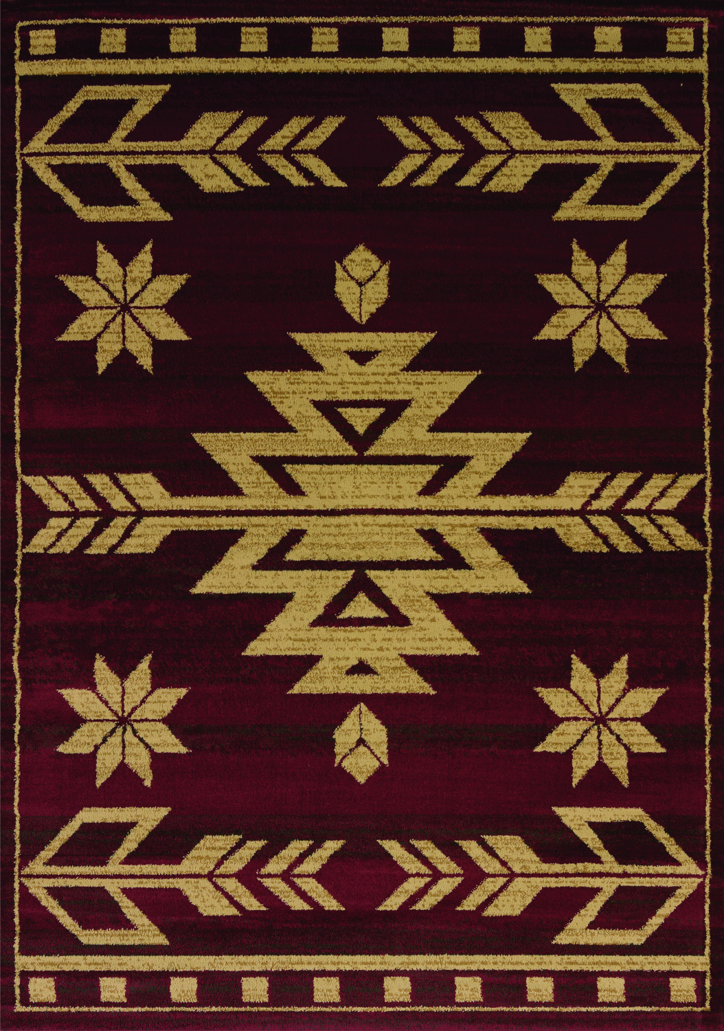 Affinity Teton Red Accent Rug 1'10