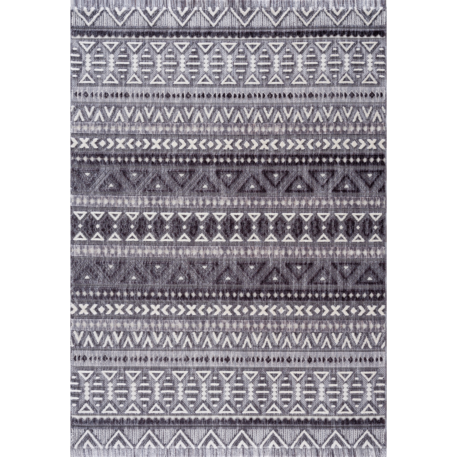 United Weavers Chelsea Lutz Grey Accent Rug 1'10