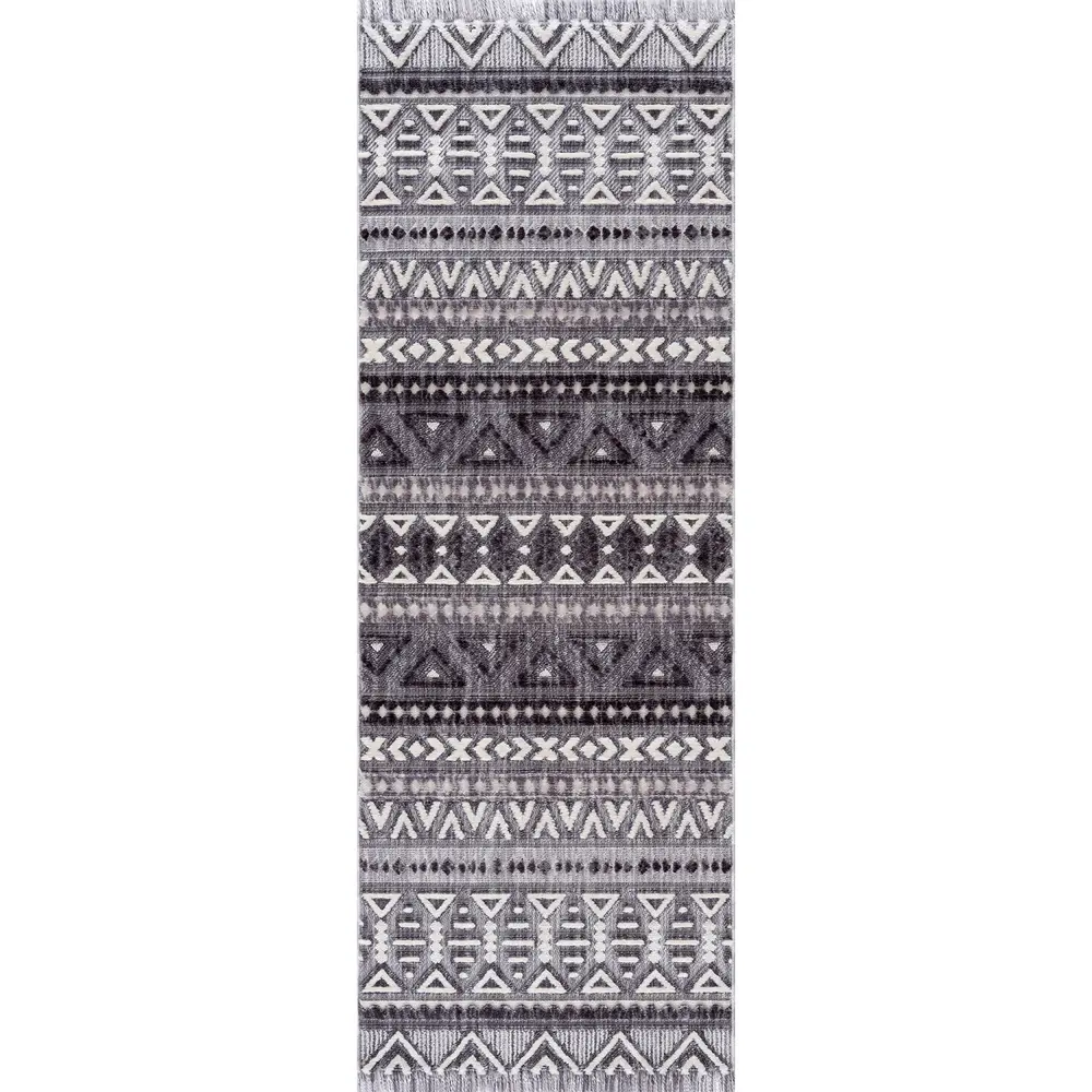 United Weavers Chelsea Lutz Grey Runner Rug 2'7