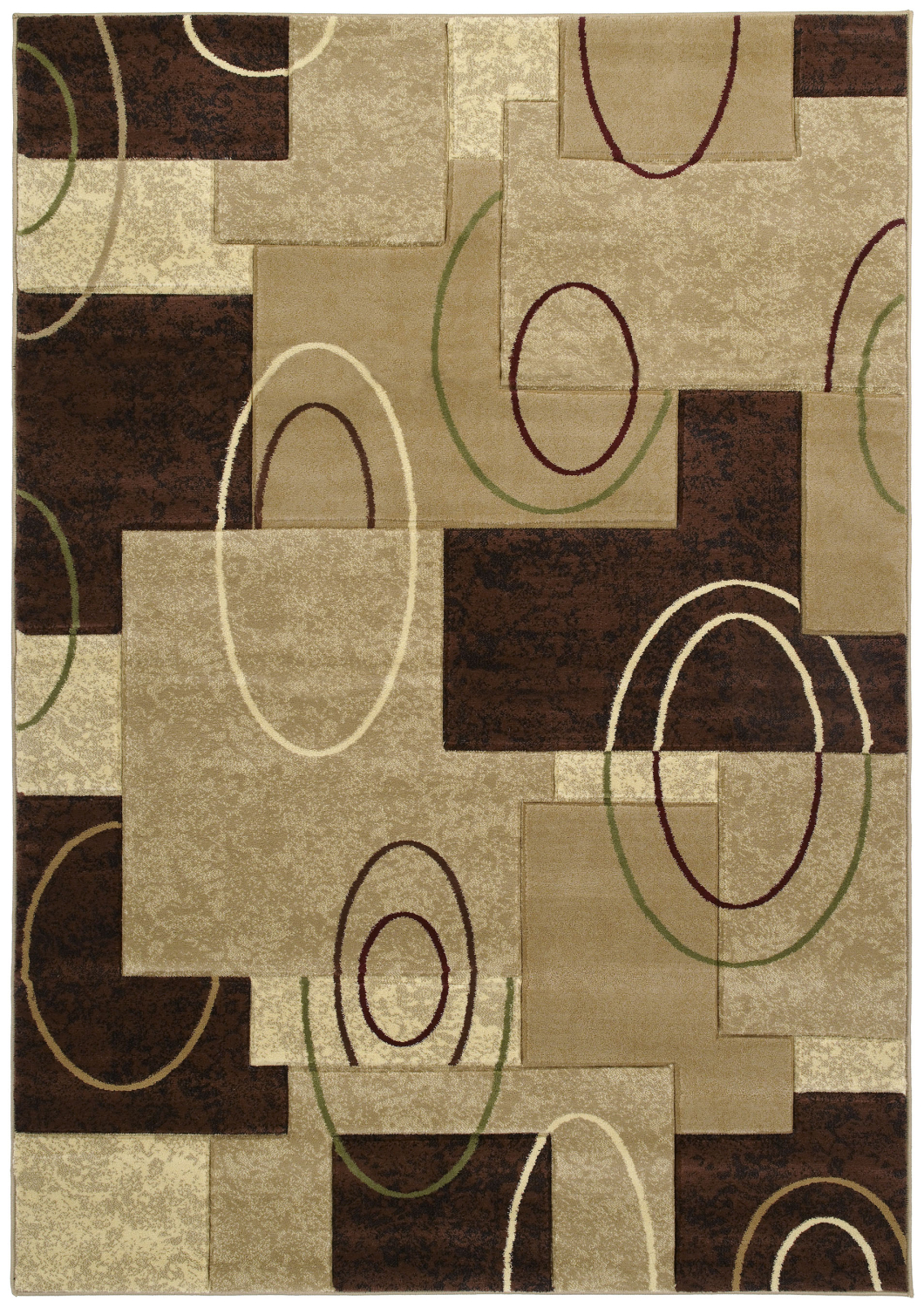 Contours Cha Cha Beige Accent Rug 1'10