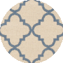 Cream / Blue