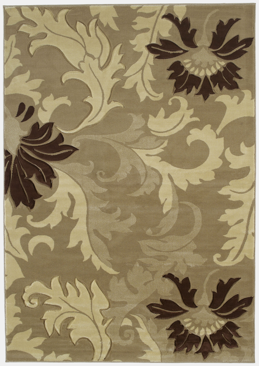 Contours Orleans Beige Accent Rug 1'10