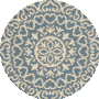 Cream / Blue