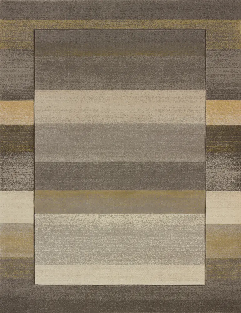 Contours Harmon Grey Accent Rug 2'7