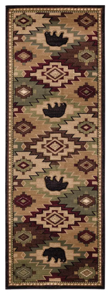 United Weavers Cottage Legacy Multi Runner Rug 2'7