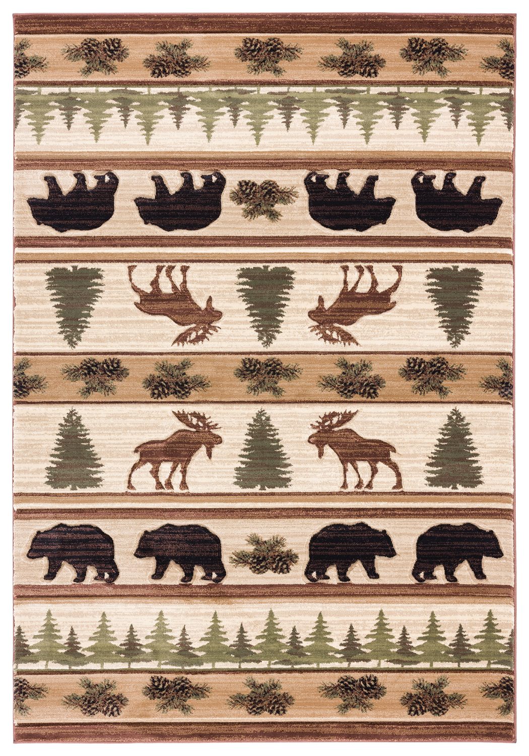 United Weavers Cottage Adler Beige Accent Rug 1'10