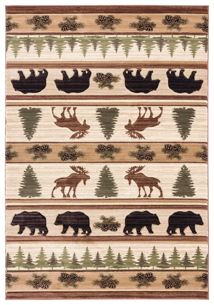 United Weavers Cottage Adler Beige Area Rug 7'10