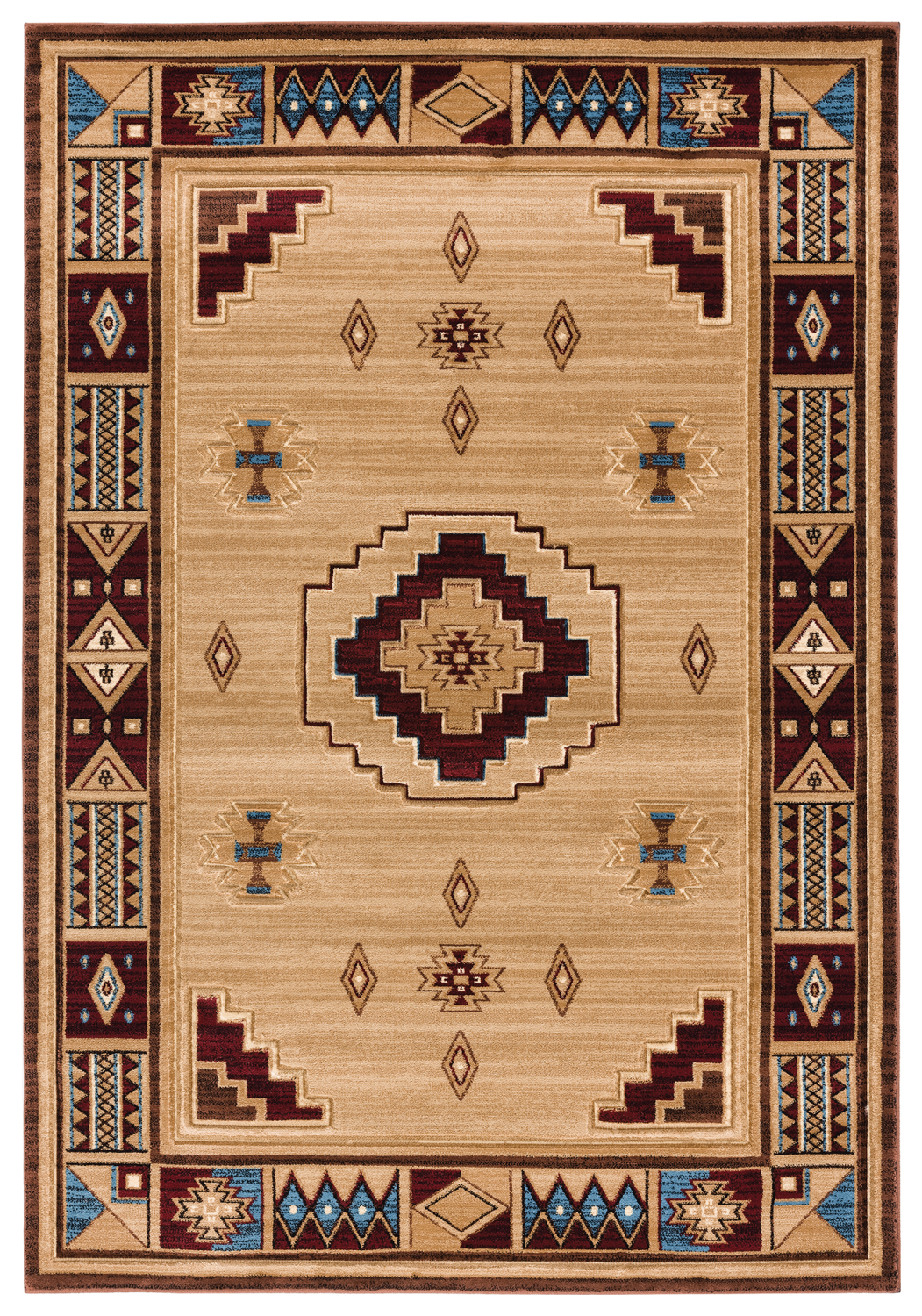United Weavers Cottage Pelican Park Beige Accent Rug 1'10