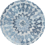 Blue / Ivory