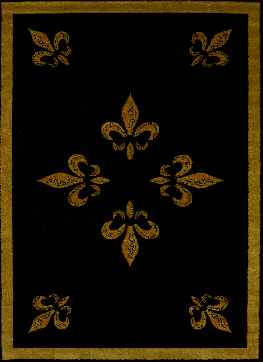 Affinity FDL Black Accent Rug 1'10