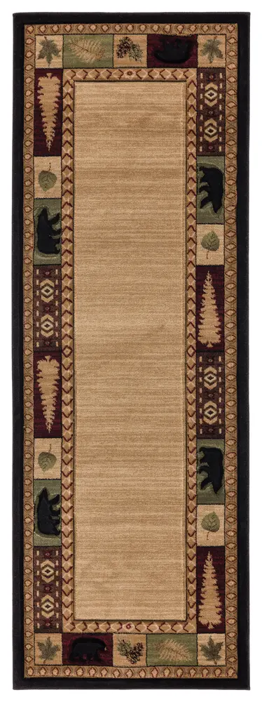 United Weavers Cottage Homestead Beige Runner Rug 2'7