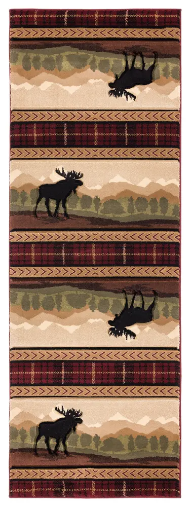 United Weavers Cottage Rose Hill Beige Runner Rug 2'7