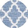 Blue / Ivory