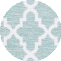 Teal / Ivory
