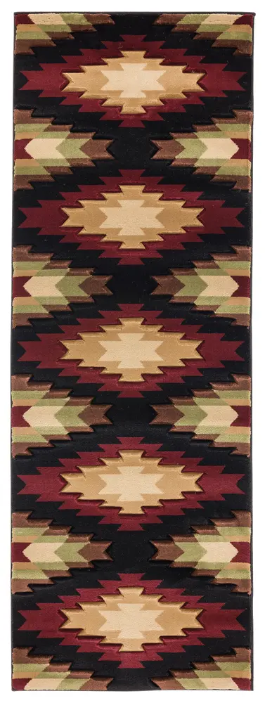 United Weavers Cottage Navajo Multi Runner Rug 2'7