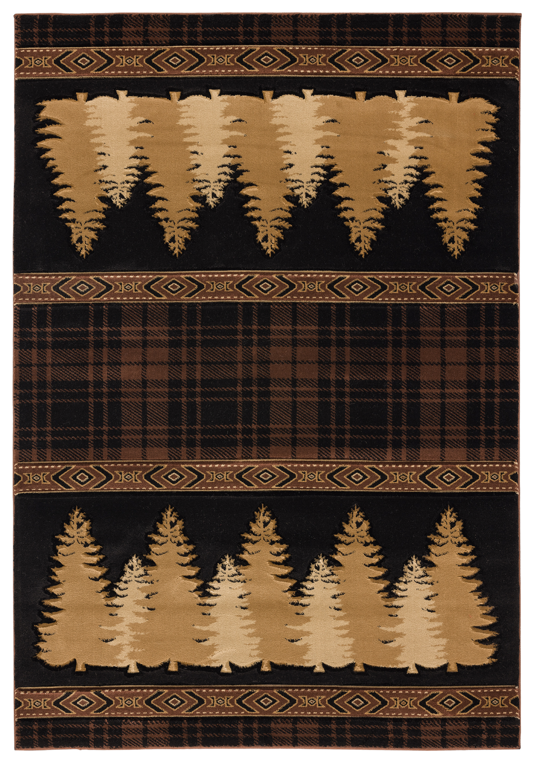 United Weavers Cottage Woodland Brown Accent Rug 1'10