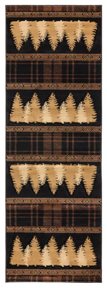 United Weavers Cottage Woodland Brown Runner Rug 2'7