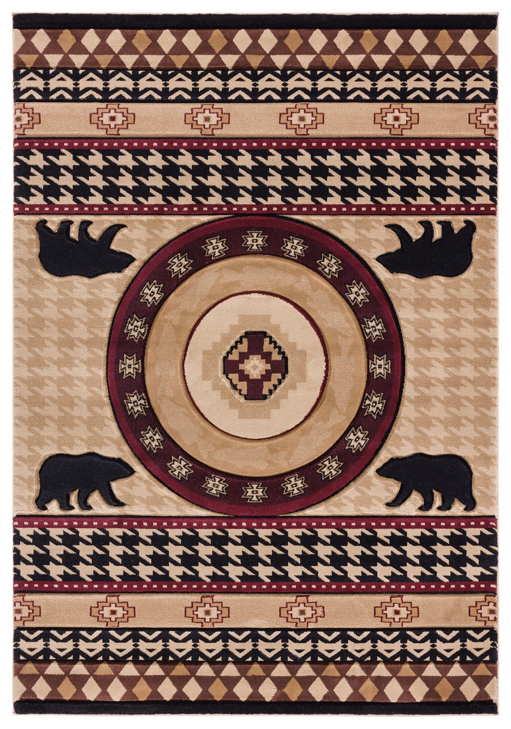 United Weavers Cottage Haven Beige Accent Rug 1'10
