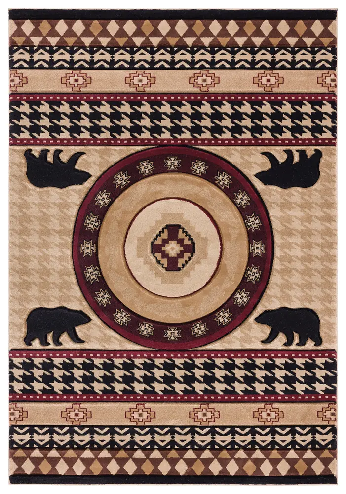 United Weavers Cottage Haven Beige Area Rug 2'7