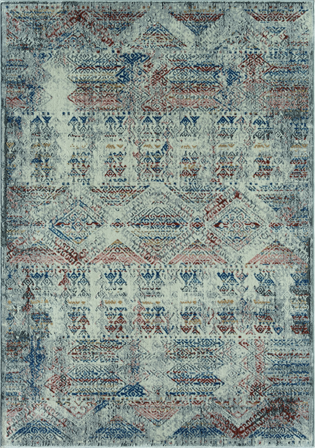 United Weavers Crockett Mosaic Multi Accent Rug 1'11