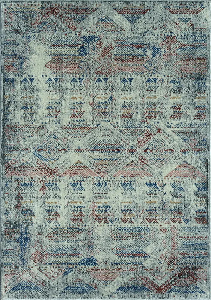 United Weavers Crockett Mosaic Multi Oversize Rug 7'10