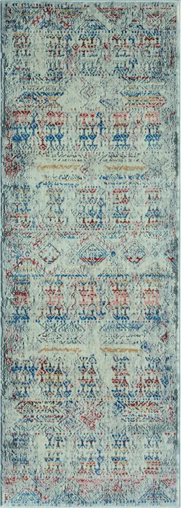 United Weavers Crockett Mosaic Multi Runner Rug 2'7