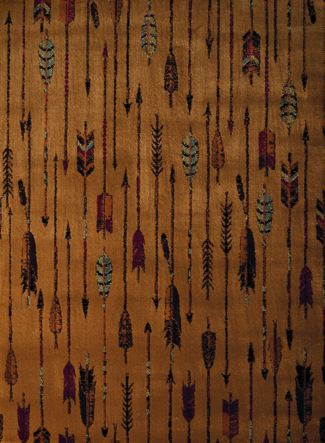Affinity Quilted Arrow Natural Accent Rug 1'10