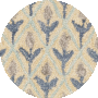 Ivory Blue / Gold
