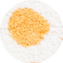 Ivory / Orange