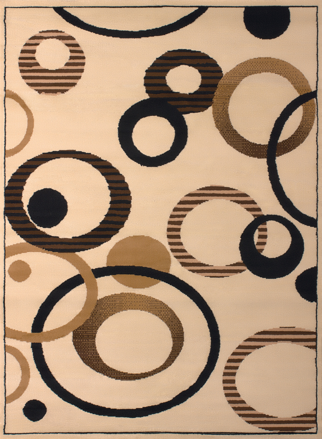 United Weavers Dallas Hip Hop Ivory Accent Rug 1'11