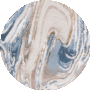 Beige / Blue