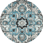 Blue / Ivory