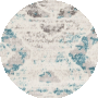 Ivory / Blue