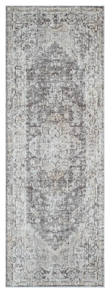United Weavers Nighthorse Brown Runner Rug 2'7