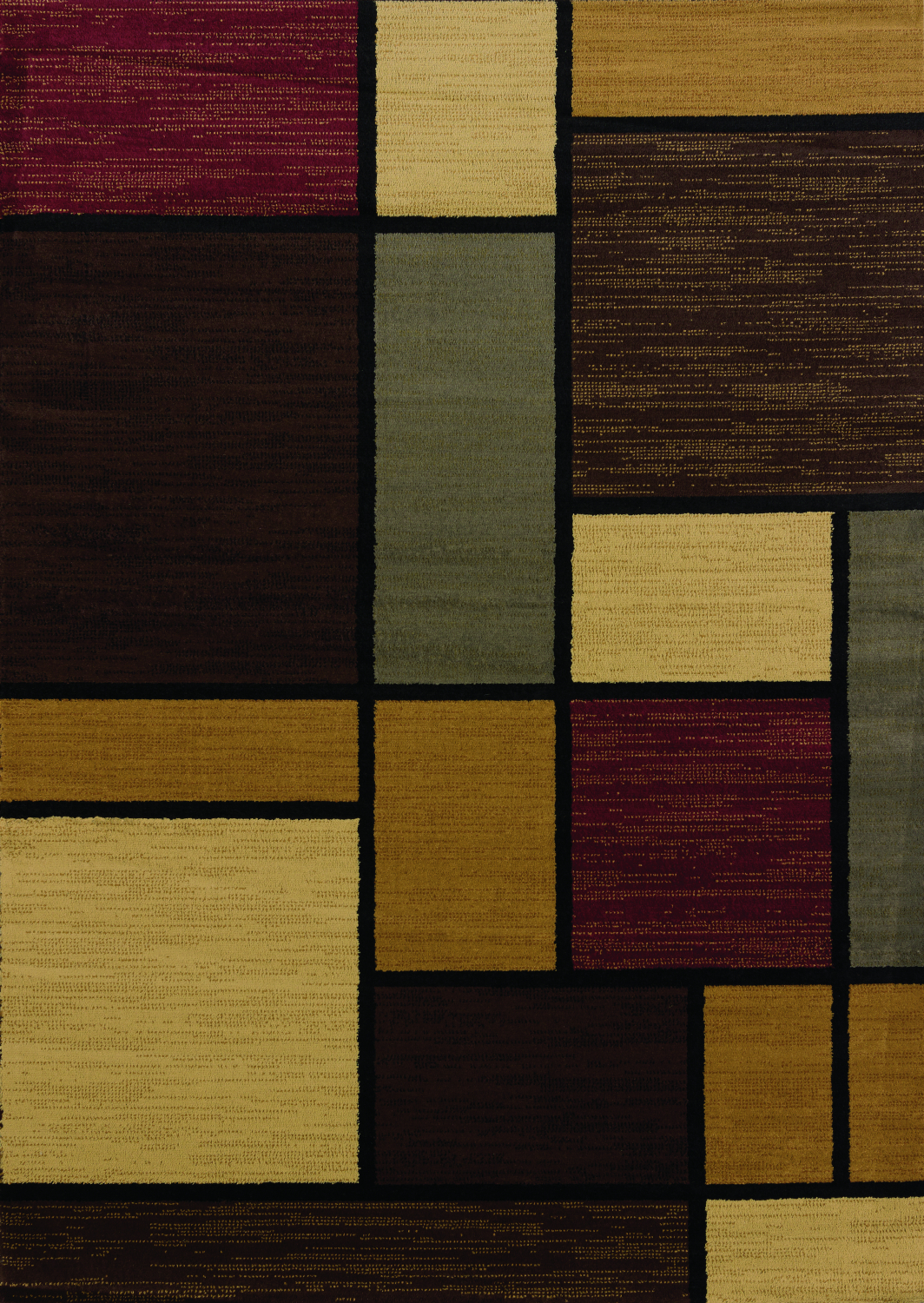 Affinity Rhombus Multi Accent Rug 1'10
