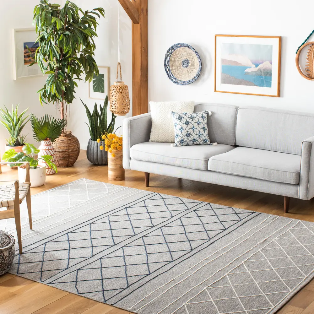 Safavieh Striped Kilim 9'-0