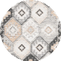 Ivory / Grey Black
