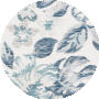 Ivory / Blue Grey