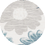 Ivory / Blue Grey