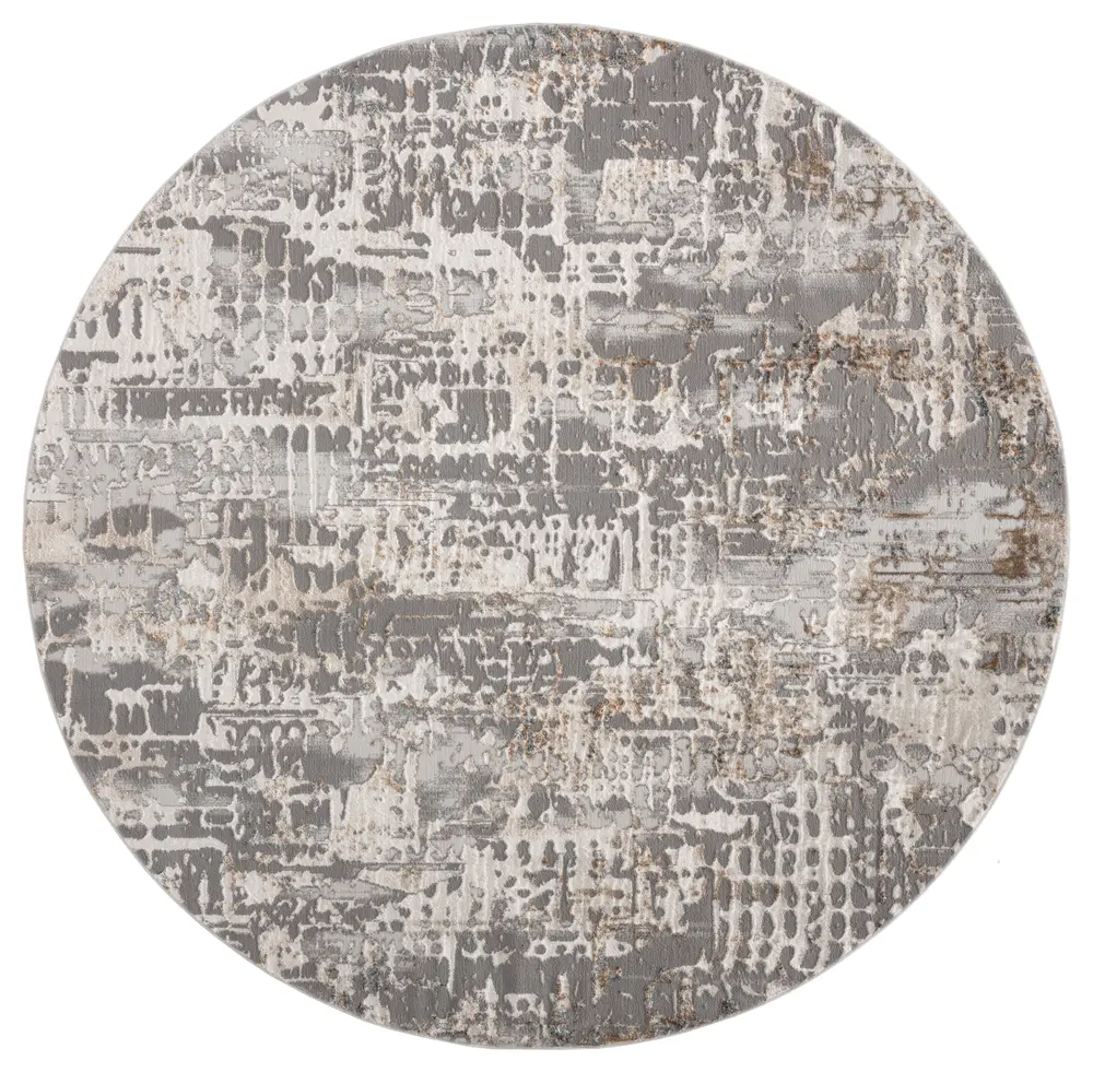 United Weavers Emojy Varina Wheat Round Rug 7'10