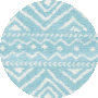Turquoise / Ivory